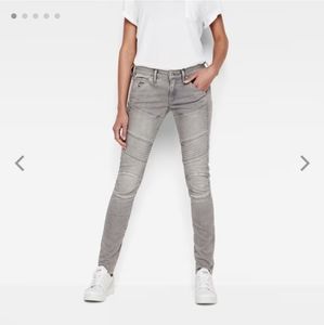 G-Star Raw 5620 custom mid waist skinny motto jeans 26X30